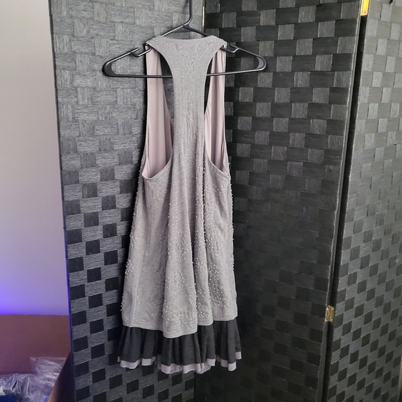 Ryu Gray Beaded Party Dress (L) - AD0405 - Picture 2 of 3